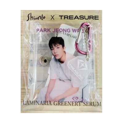 【PARK JEONG EGO Purple】ShionLe × TREASUREグリナリーセラム入りクリアポーチ