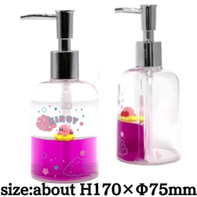 [Purple] Kirby of the Stars Floating Soap Bottle 2