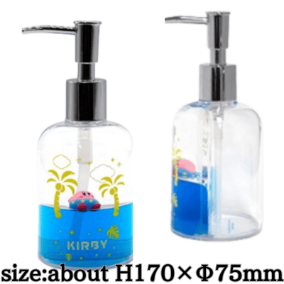 [Blue] Kirby Floating Soap Bottle 2