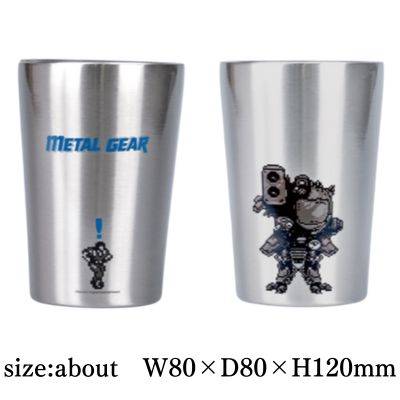 [METAL GEAR] METAL GEAR SOLID ALERT Stainless Steel Tumbler
