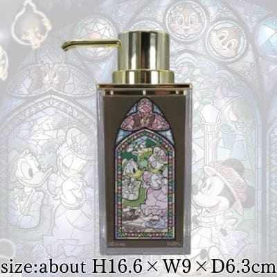 [Donald & Daisy] Mickey & Friends Stained Glass Horror Night Stained Glass Soap Dispenser